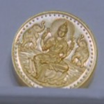 Les pièces d'or frappées à l’image de Lakshmi, la déesse de la fortune et de la prospérité, sont parmi les cadeaux les plus populaires en Inde