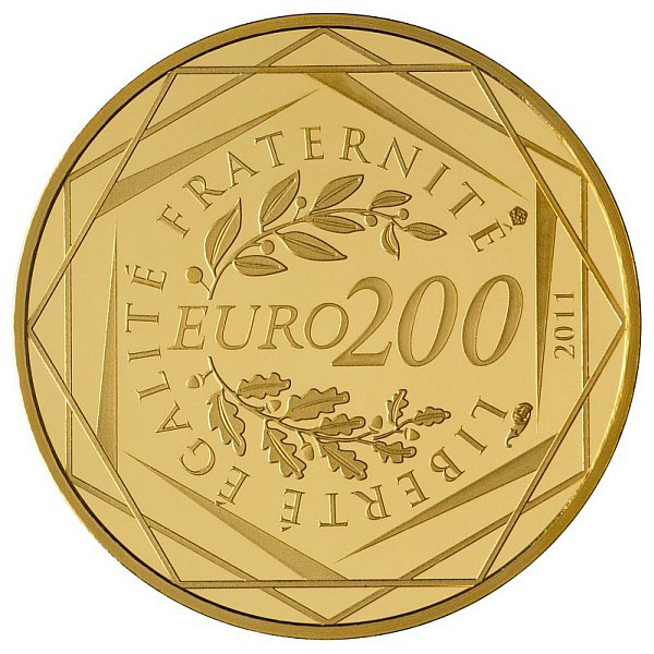 La pièce en or de 200 euros n’est pas une bonne pièce d La pièce en or de 200 euros n’est pas une bonne pièce d