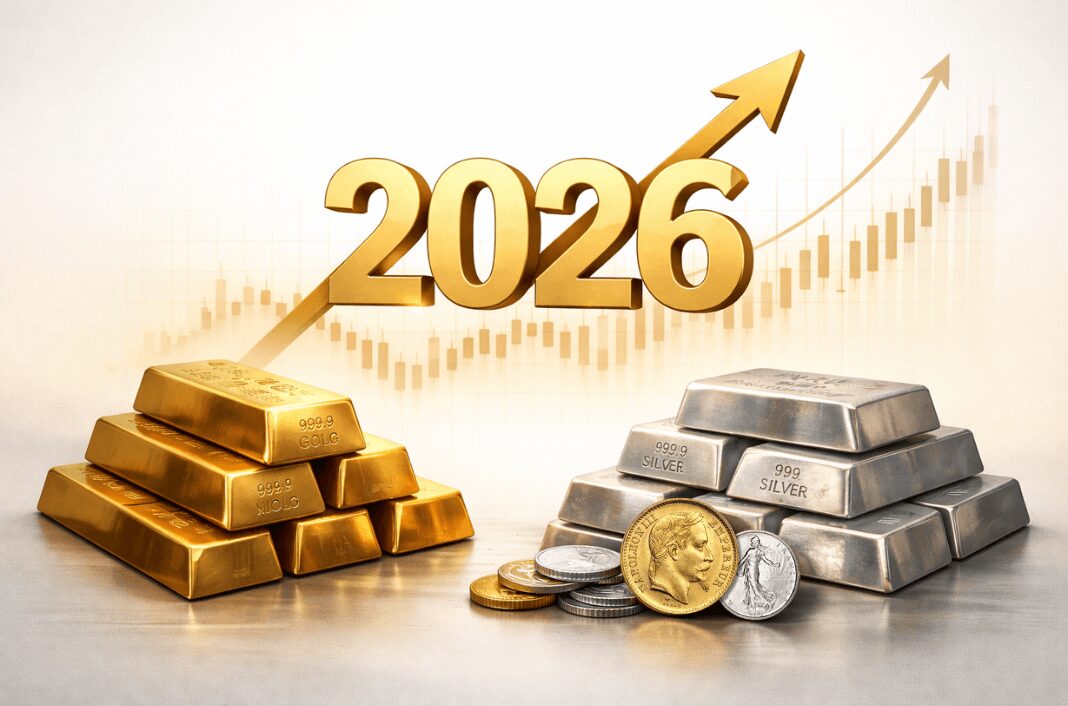 Nouveaux records pour l'or et l'argent