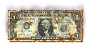 Billet de 1 dollar © jimlarkin