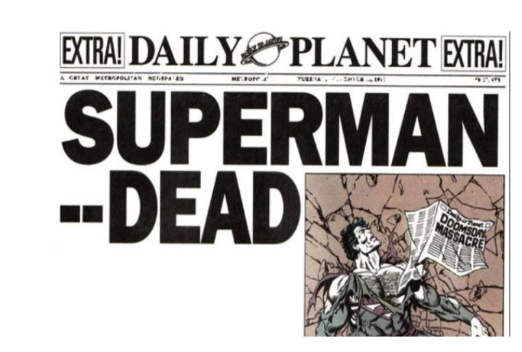Daily Planet, Superman is dead