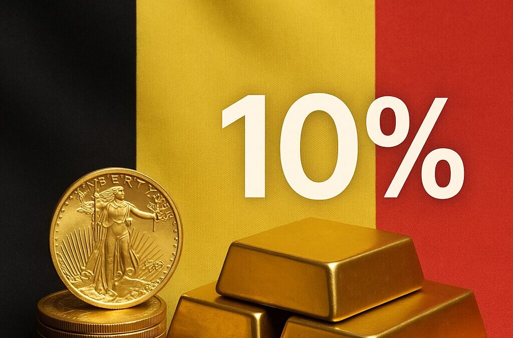 Belgique : les plus-values sur l’or taxées en 2026