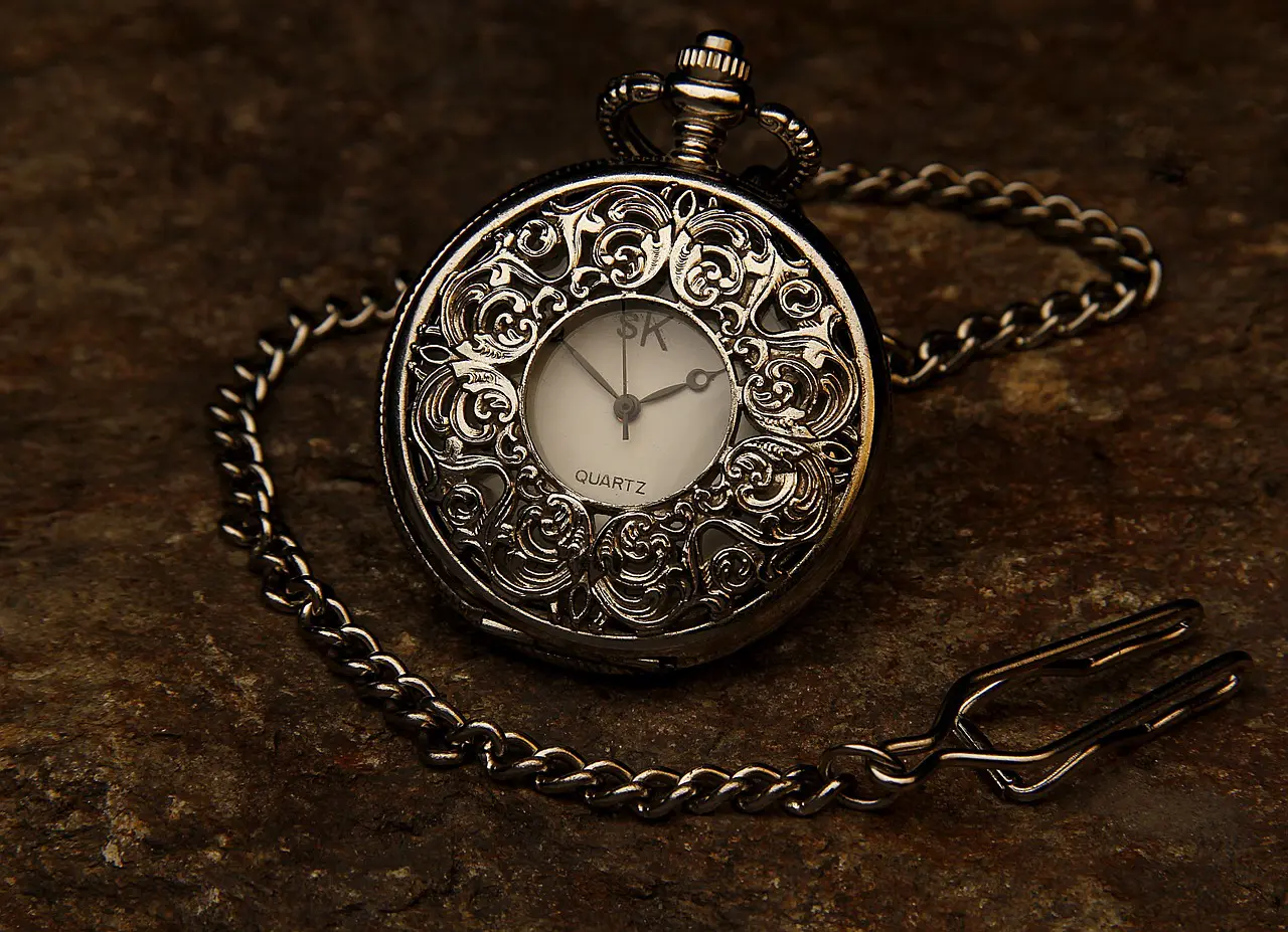 Montre De Poche Bitcoin En Métal Doré à Quartz - Style Rétro, Cadran Doré Chiffres Arabes, Fabrication 2021, Neuf Sans étiquette
