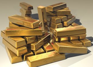 Gold bars