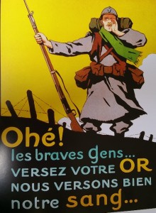 Donnez votre or - propagande pendant la Grande Guerre