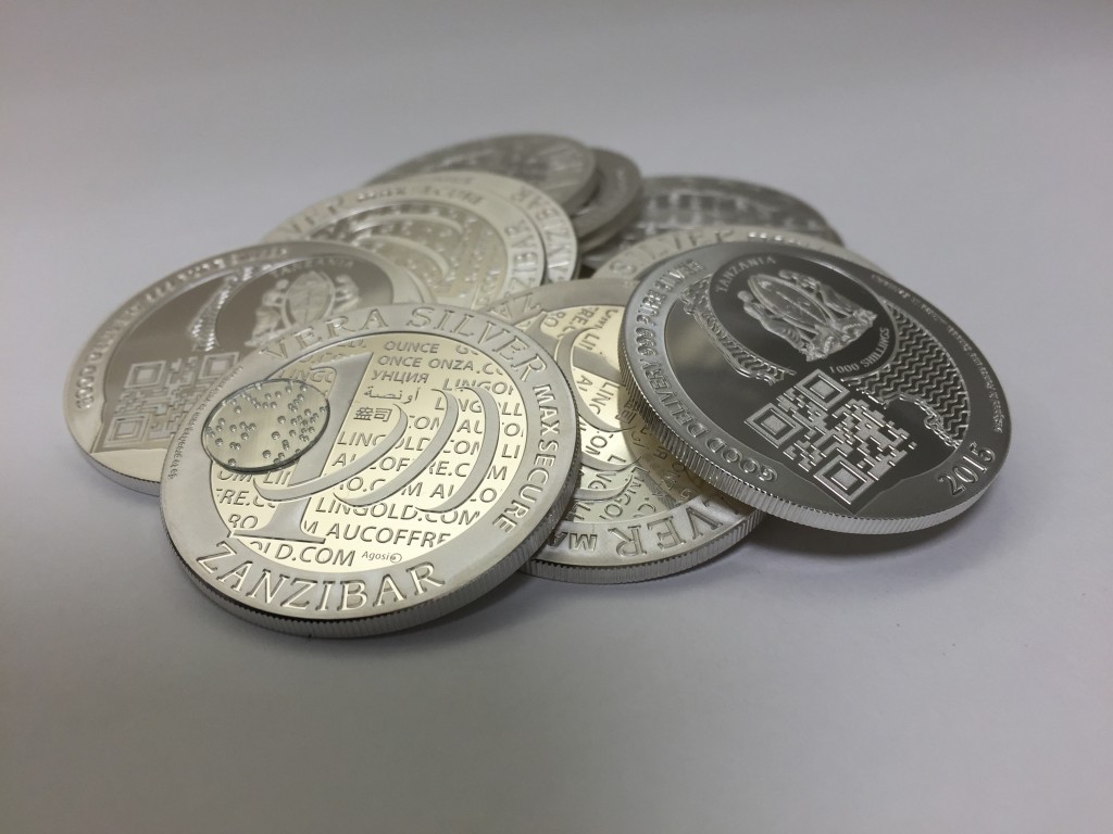 Vera Silver "Zanzibar", monnaie à cours légal