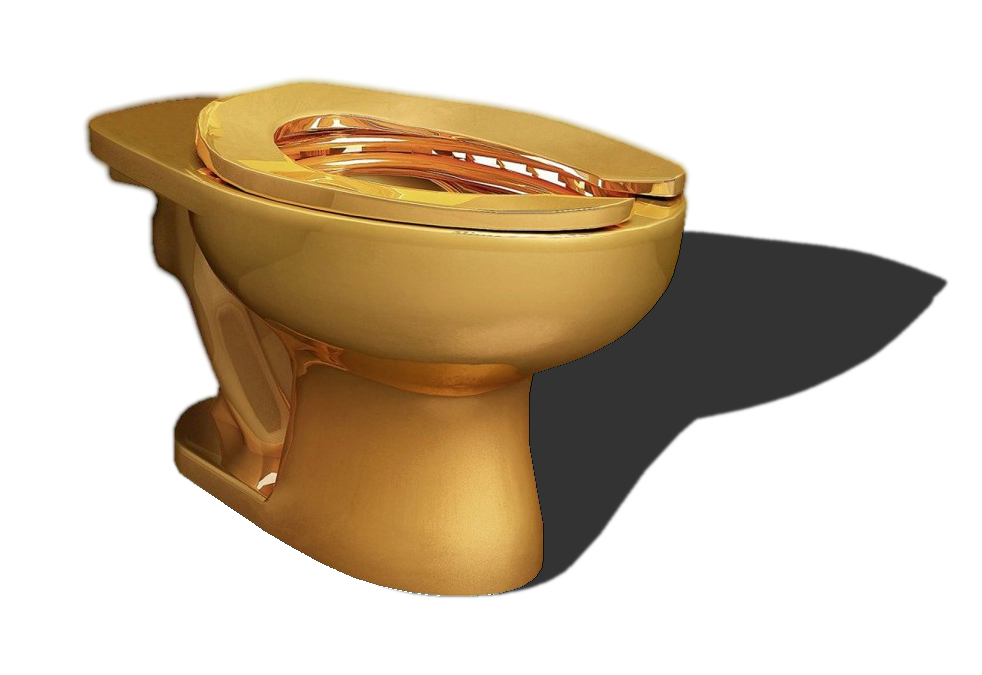 Maurizio-Cattelan-America-18K-Solid-Gold-Toilet