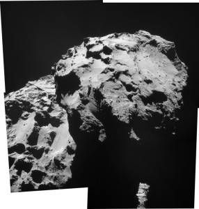 Comète Churyumov-Gerasimenko (c) Nasa