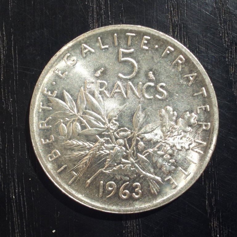 Tout savoir sur la pièce 5 francs semeuse argent