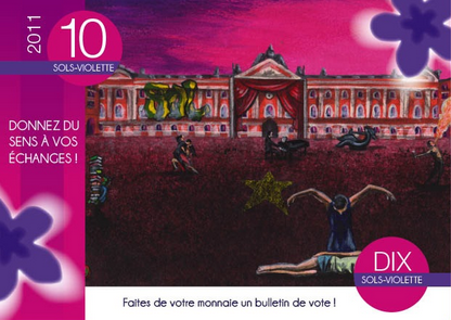 Sol violette monnaie complémentaire Toulouse