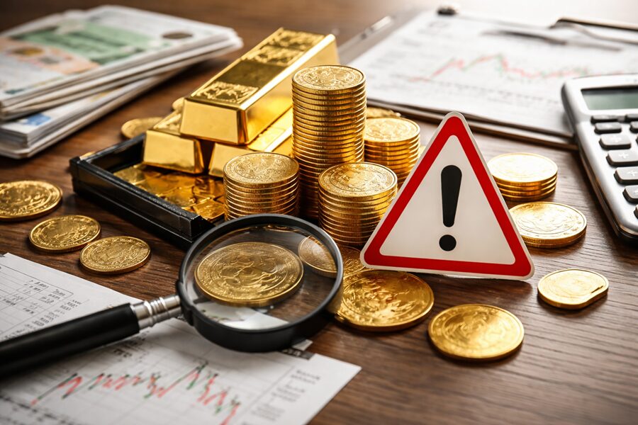 comment éviter les arnaques avant d'investir en or ?