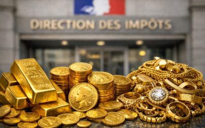 Vendre de l’or : quelles taxes sur les lingots, pièces, jetons et bijoux en 2026 ?