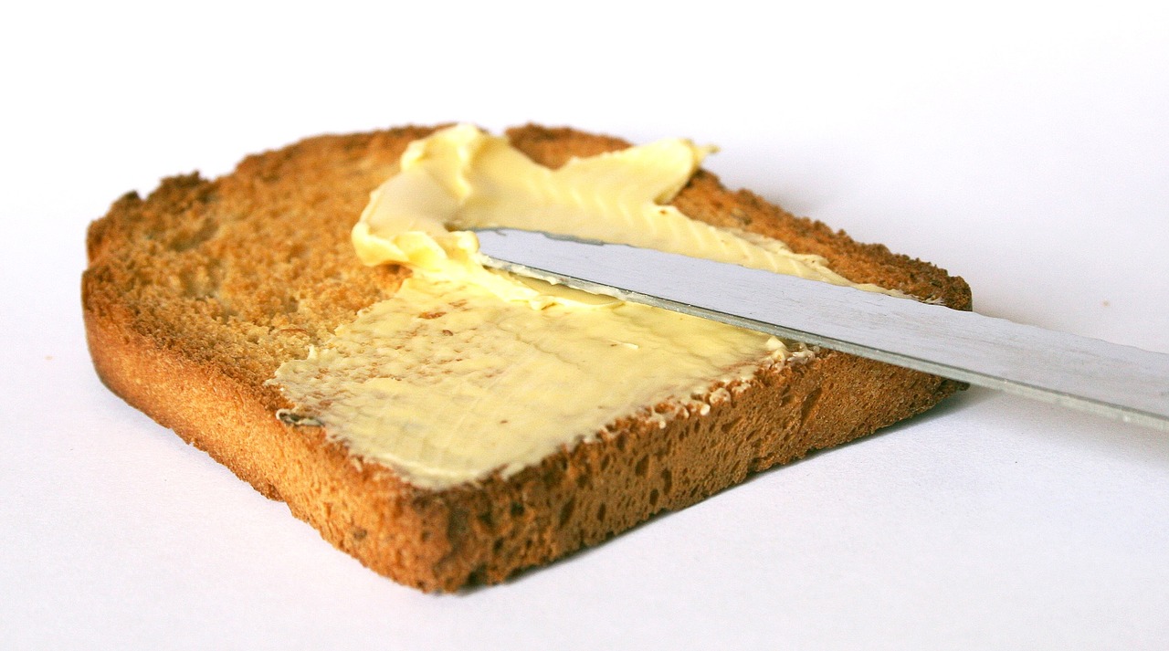 beurre l'or pain tartine matières premières consommation