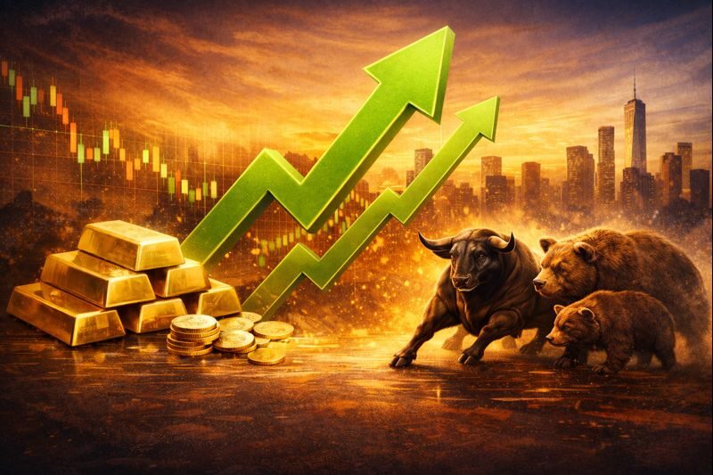 illustration du bilan de l'or en 2025