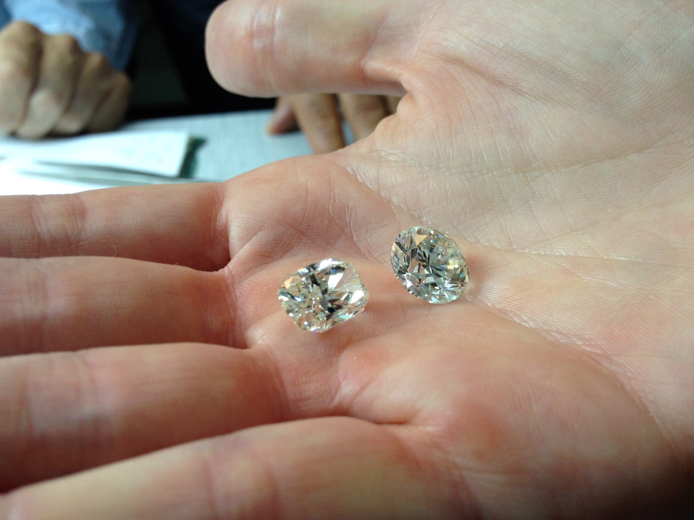 diamants d'investissement taille Kcut