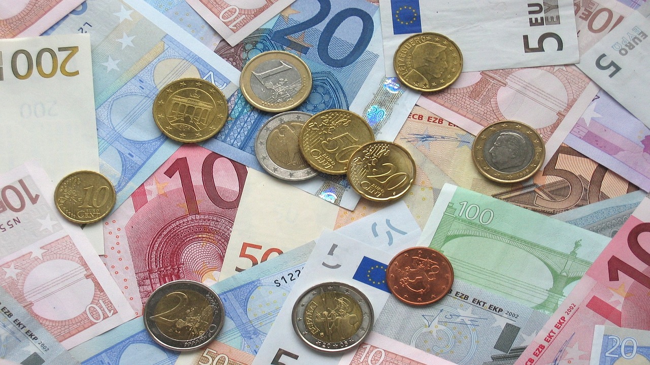 euro pieces billets