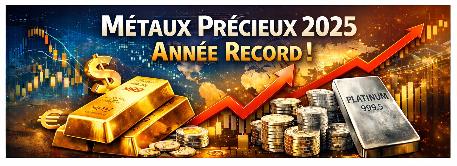 2025 : l'année exceptionnelle des métaux précieux