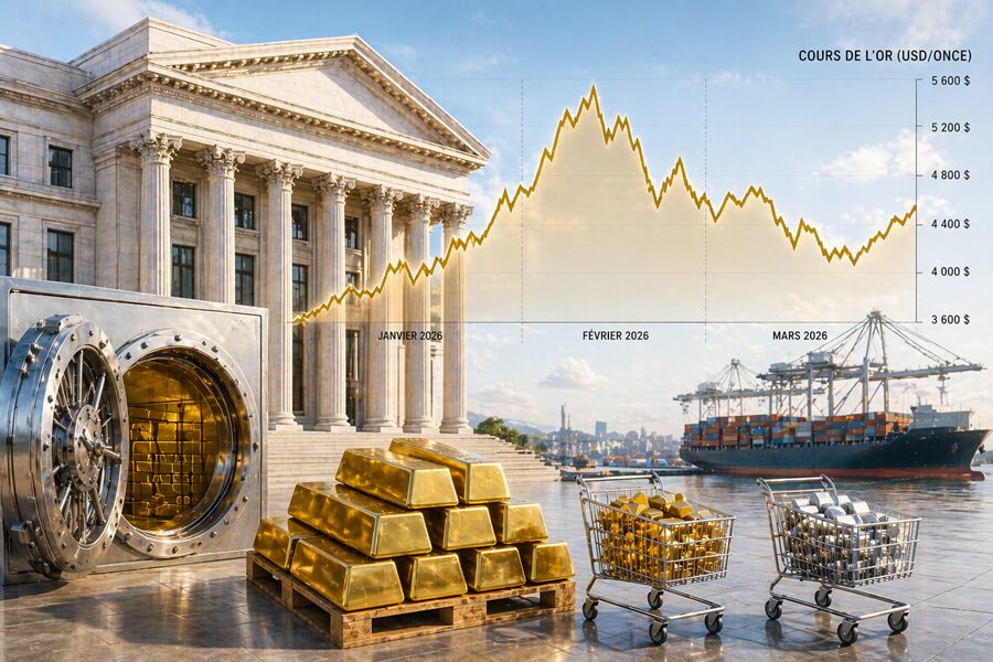 les stratégies d'achat et de vente d'or des banques centrales au premier trimestre 2026